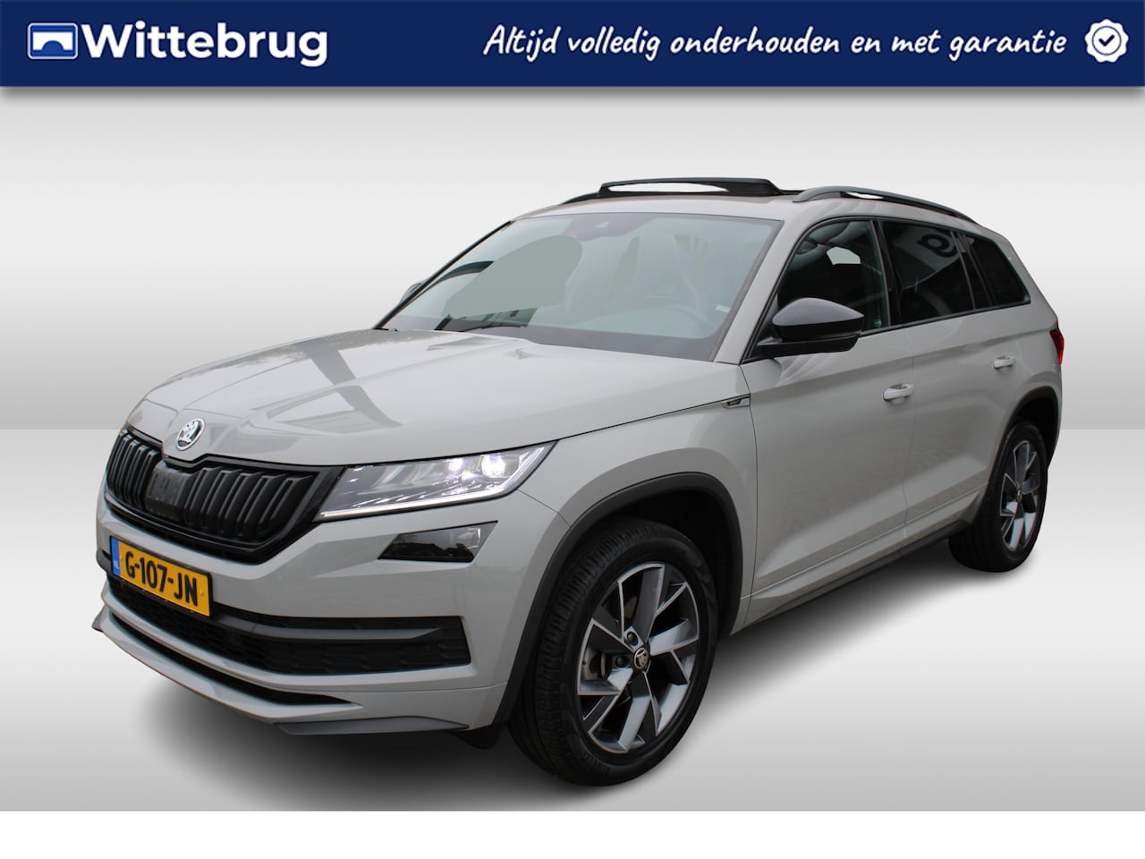 Skoda Kodiaq - 1.5 TSI Sportline Business 7p. DSG / Steelgrey / Digitale Cockpit / Led/ Panodak / Int +/ - AutoWereld.nl