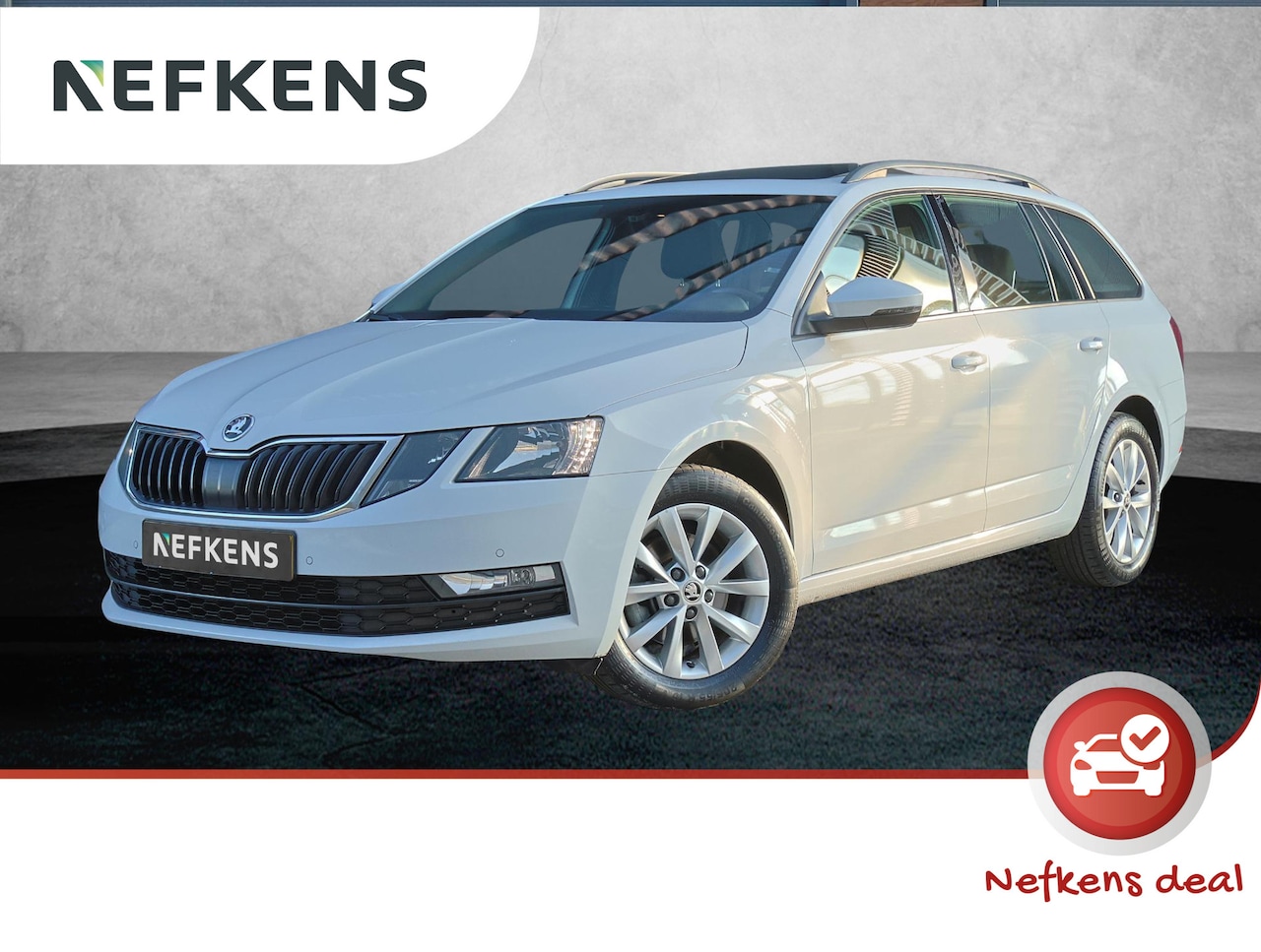 Skoda Octavia - 150pk TSI Business (1ste eig./Glazen dak/T.haak/PDC V+A/NAV./Climate) - AutoWereld.nl