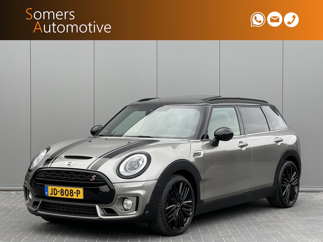 MINI Clubman - 2.0 Cooper S John Cooper Works | Panorama | Harman Kardon | 19" | Head-Up Display - AutoWereld.nl