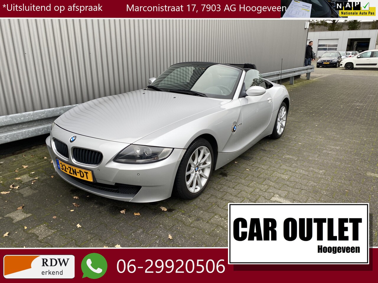 BMW Z4 Roadster - 2.0i Anniversary Nederlandse auto, Dealer onderhouden & z.g.a.n. APK – Inruil Mogelijk – - AutoWereld.nl