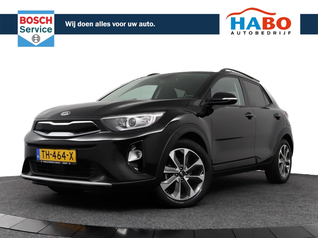 Kia Stonic - 1.0 T-GDI DYNAMICLINE 120PK ECC/CRUISE/NAV/CAMERA/KEYLESS.ENTRY/REGEN.SENS/PARK.SENS - AutoWereld.nl