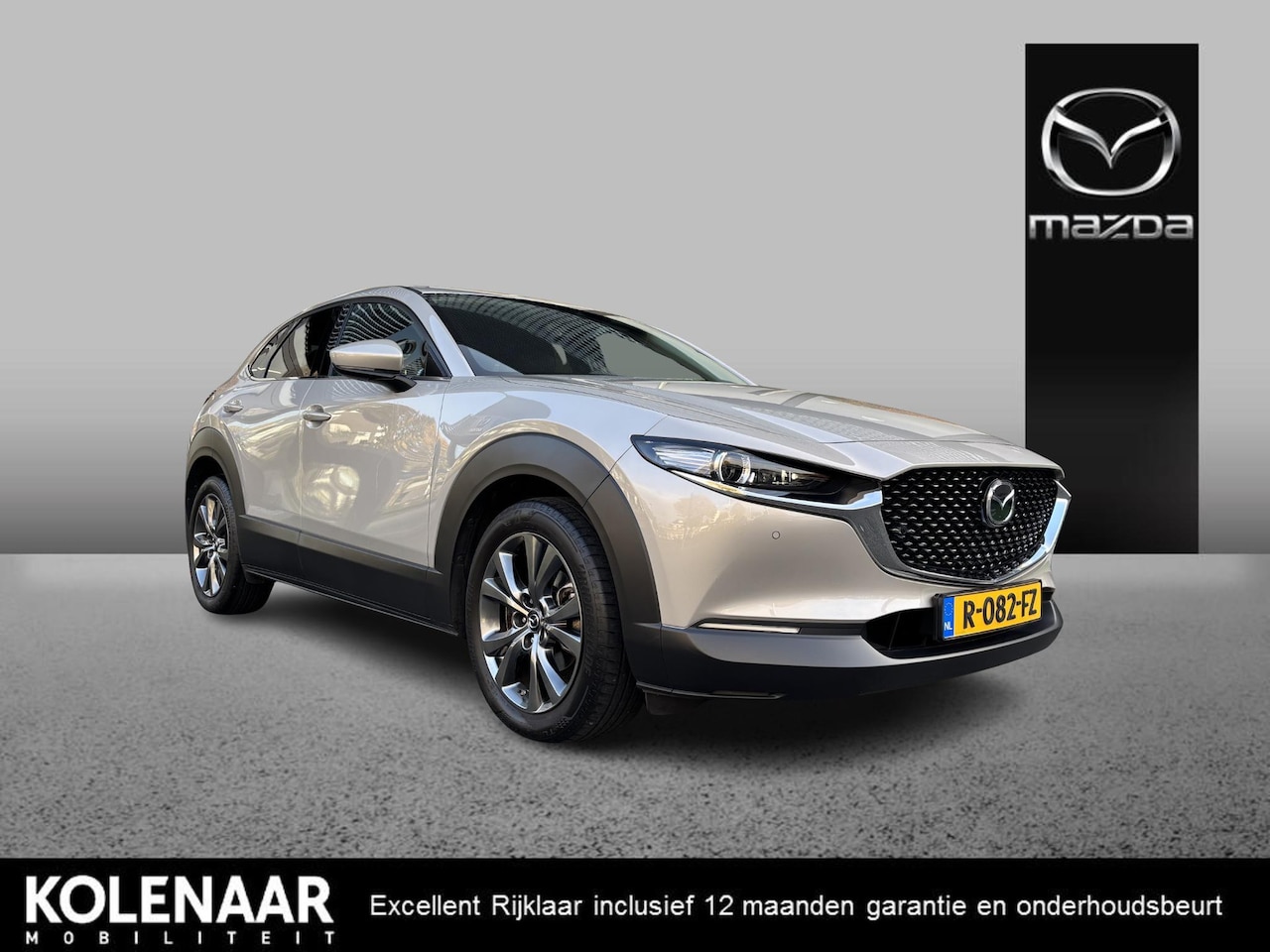 Mazda CX-30 - Automaat 2.0 e-Sky-X 186 Luxury /1e eigenaar/Dealeronderhouden/Afn. Trekhaak/Navi/HUD/Adap - AutoWereld.nl