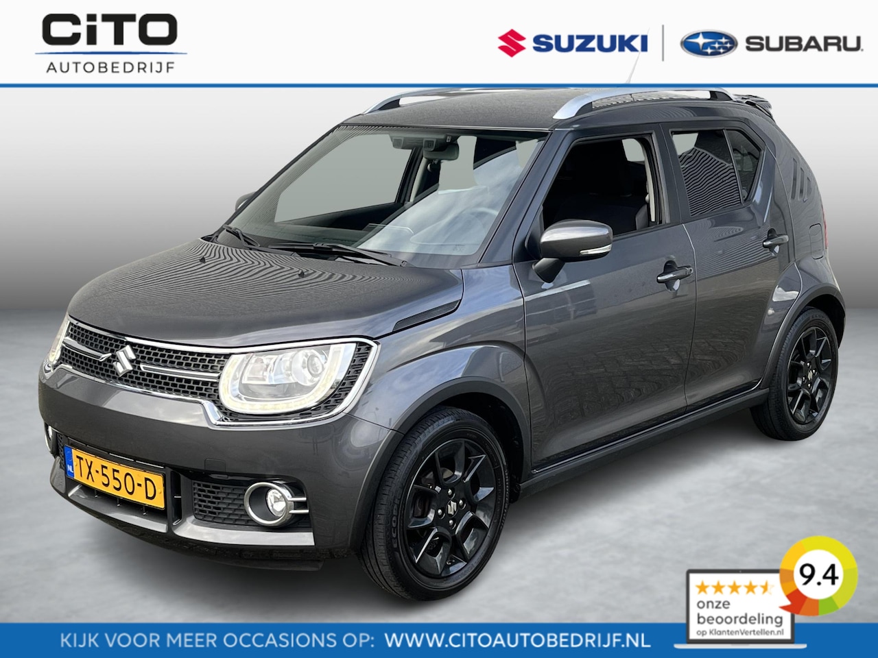 Suzuki Ignis - 1.2 Stijl Smart Hybrid 1e Eigenaar| Meest luxe uitvoering| Dakspoiler in kleur - AutoWereld.nl