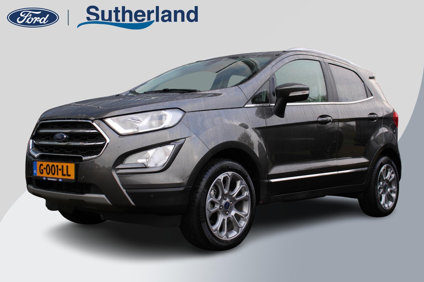 Ford EcoSport - 1.0 EcoBoost Titanium LAGE KM STAND! | Trekhaak | Navigatie | Stoelverwarming | Climate Co - AutoWereld.nl