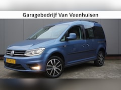 Volkswagen Caddy - 2.0 TDI 150pk DSG L1H1 4Motion 2x Schuifdeur LED Leder Trekhaak Adaptive Cruise Control *N