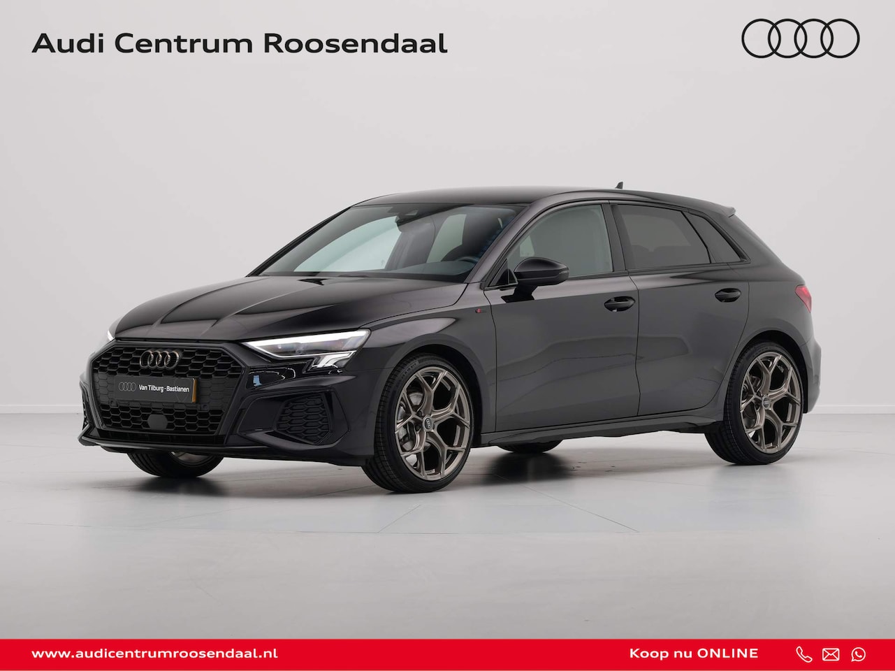 Audi A3 Sportback - 30 TFSI 110pk S-Line Navigatie Pdc Clima Cruise auto wordt aangepast - AutoWereld.nl