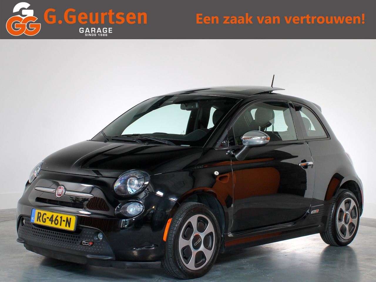 Fiat 500 - Elektrisch 24kwh, Schuifdak, Cruise Control, Volleder, - AutoWereld.nl