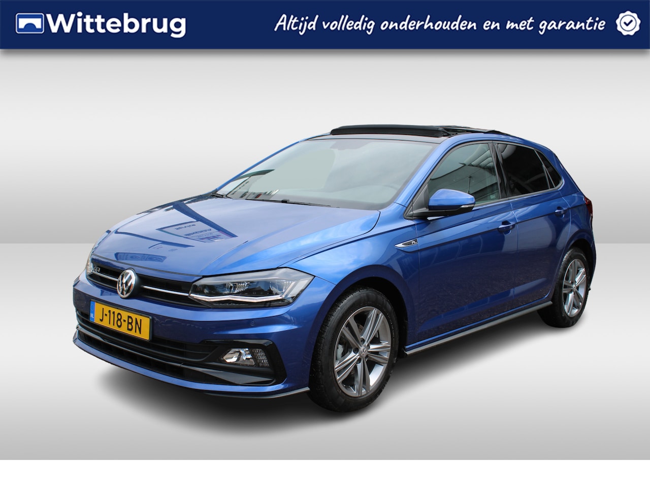 Volkswagen Polo - 1.0 TSI 95pk Highline Business R / Panoramadak / R-Line Interieur & Exterieur / LED / Navi - AutoWereld.nl