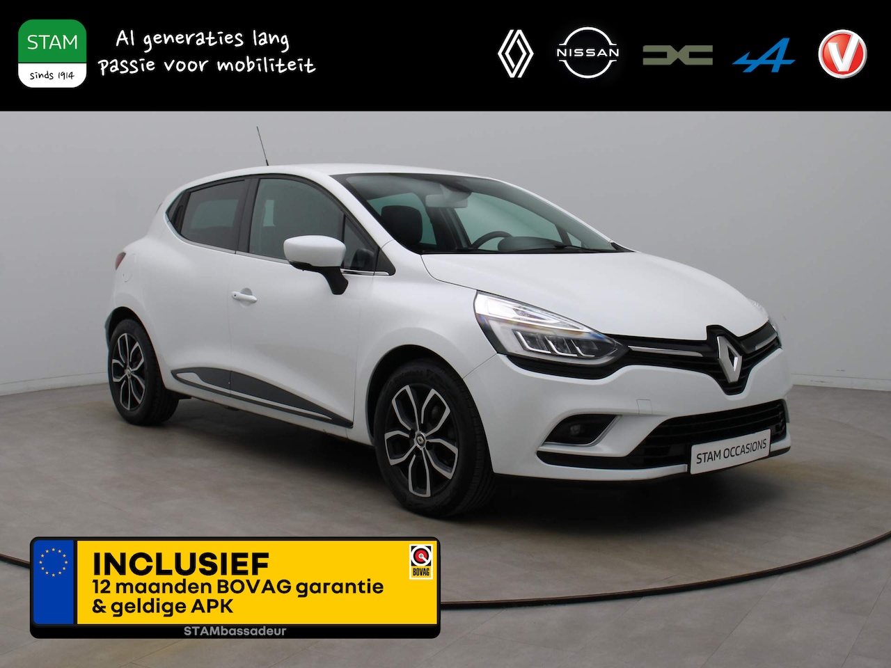 Renault Clio - TCe 90pk Intens Climate | Cruisecontrol | Navi | Parksens. achter - AutoWereld.nl