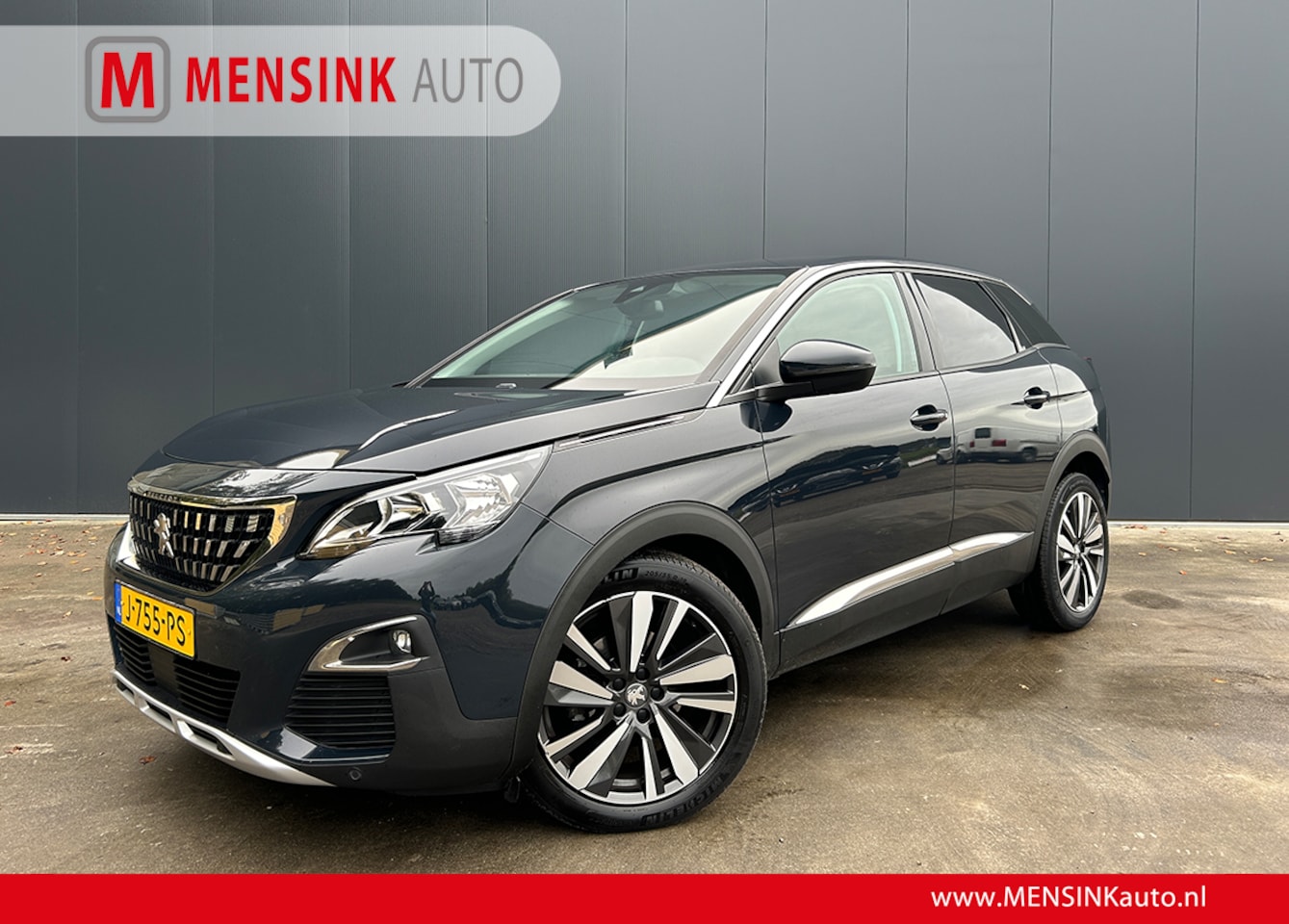 Peugeot 3008 - 1.2 PureTech Blue Lease Premium CAMERA APPLE CARPLAY HALF LEER LED NAVI CRUISE ECC - AutoWereld.nl