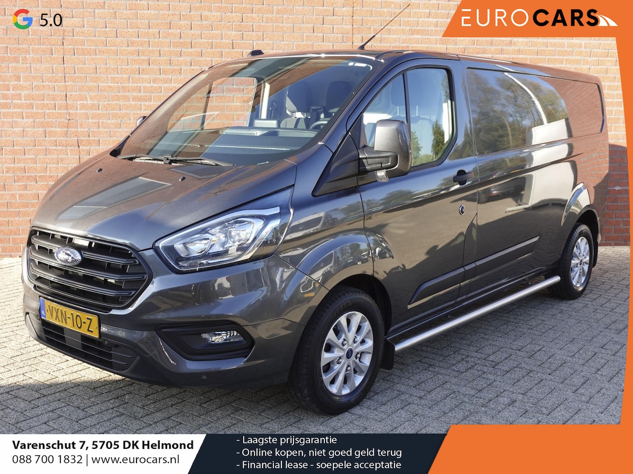 Ford Transit Custom - 300 2.0 TDCI L2H1 Trend Automaat Airco Navigatie Cruisecontrol Camera Parkeersensoren - AutoWereld.nl