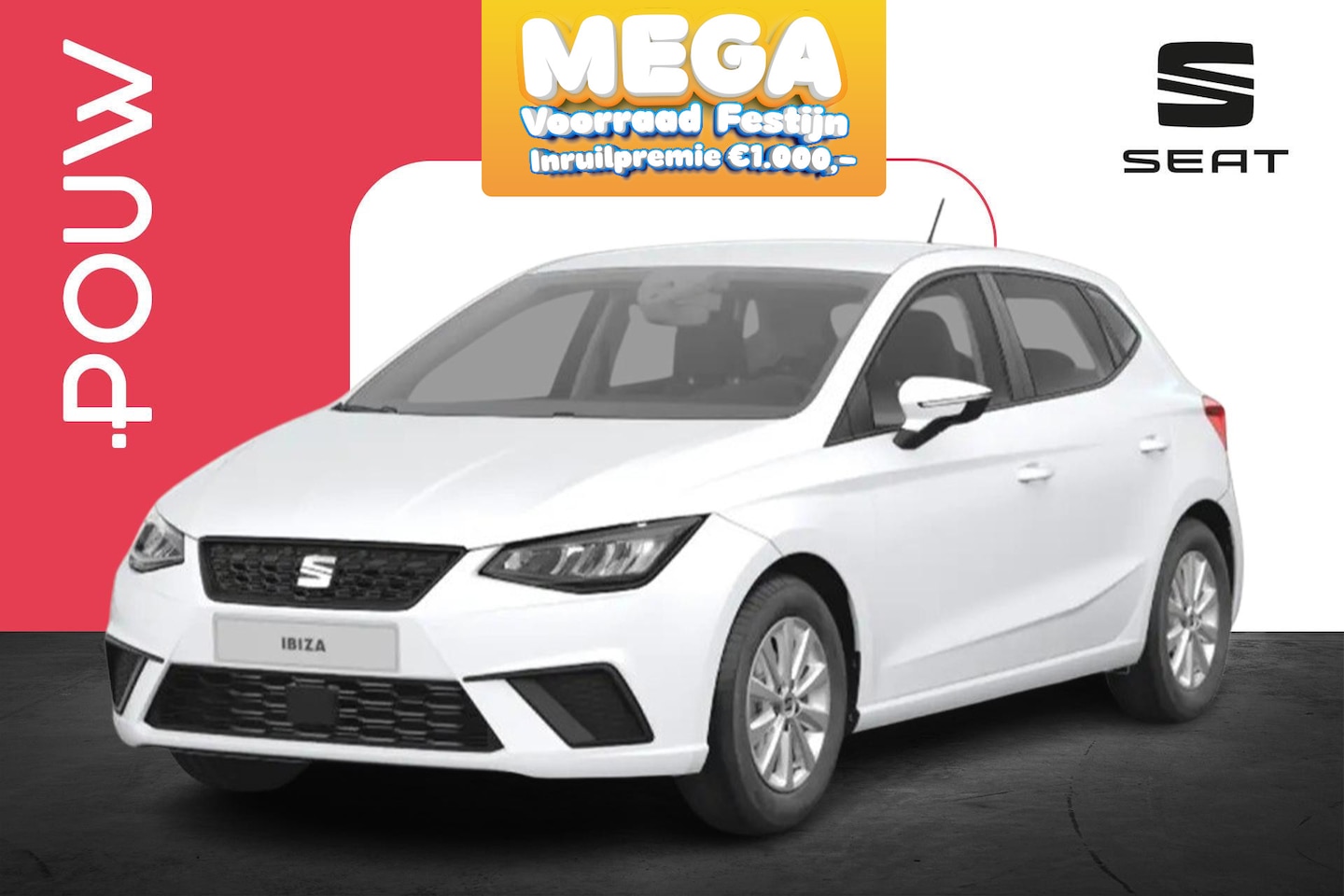 Seat Ibiza - 1.0 EcoTSI 95pk Style | LMV 15" | Cruise Control - AutoWereld.nl