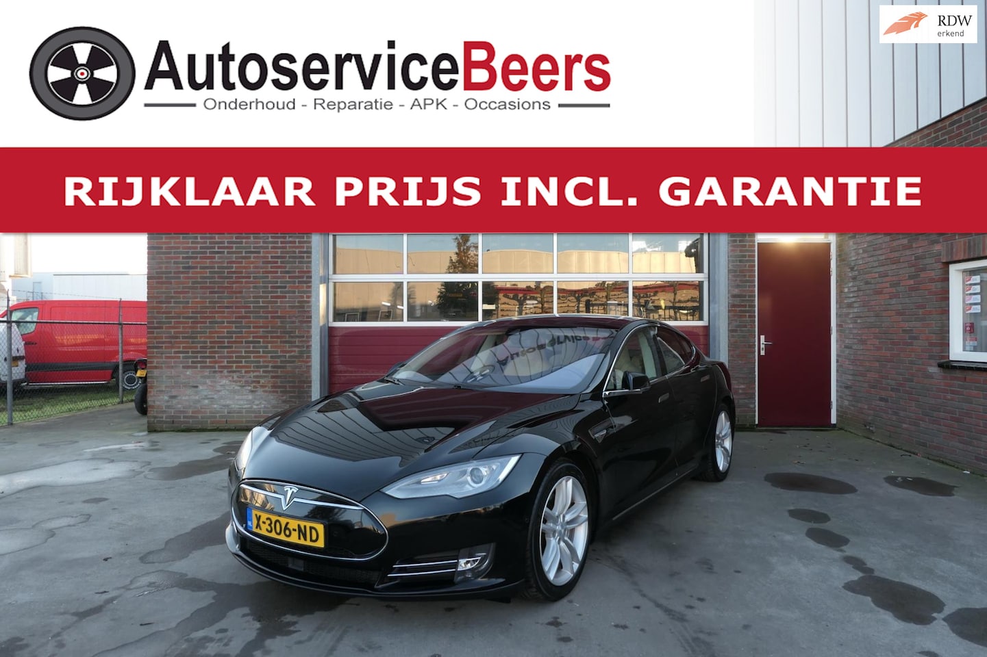 Tesla Model S - 70D Base 70D Base, Nette staat, LMV, Camera, Panodak, Rijklaarprijs incl. garantie. - AutoWereld.nl