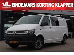 Volkswagen Transporter - 2.0 TDI L2H1 DC | APK 02-08-2025 | 6 persoons | Airco | Trekhaak