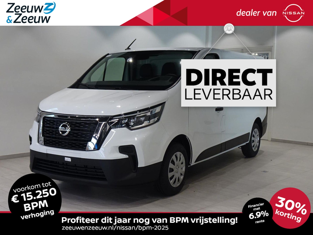 Nissan Primastar - 2.0 dCi L2H1 Acenta | 30% KORTING !!| 130pk |AIRCO | UIT VOORRAAD LEVERBAAR | TREKHAAK | - AutoWereld.nl