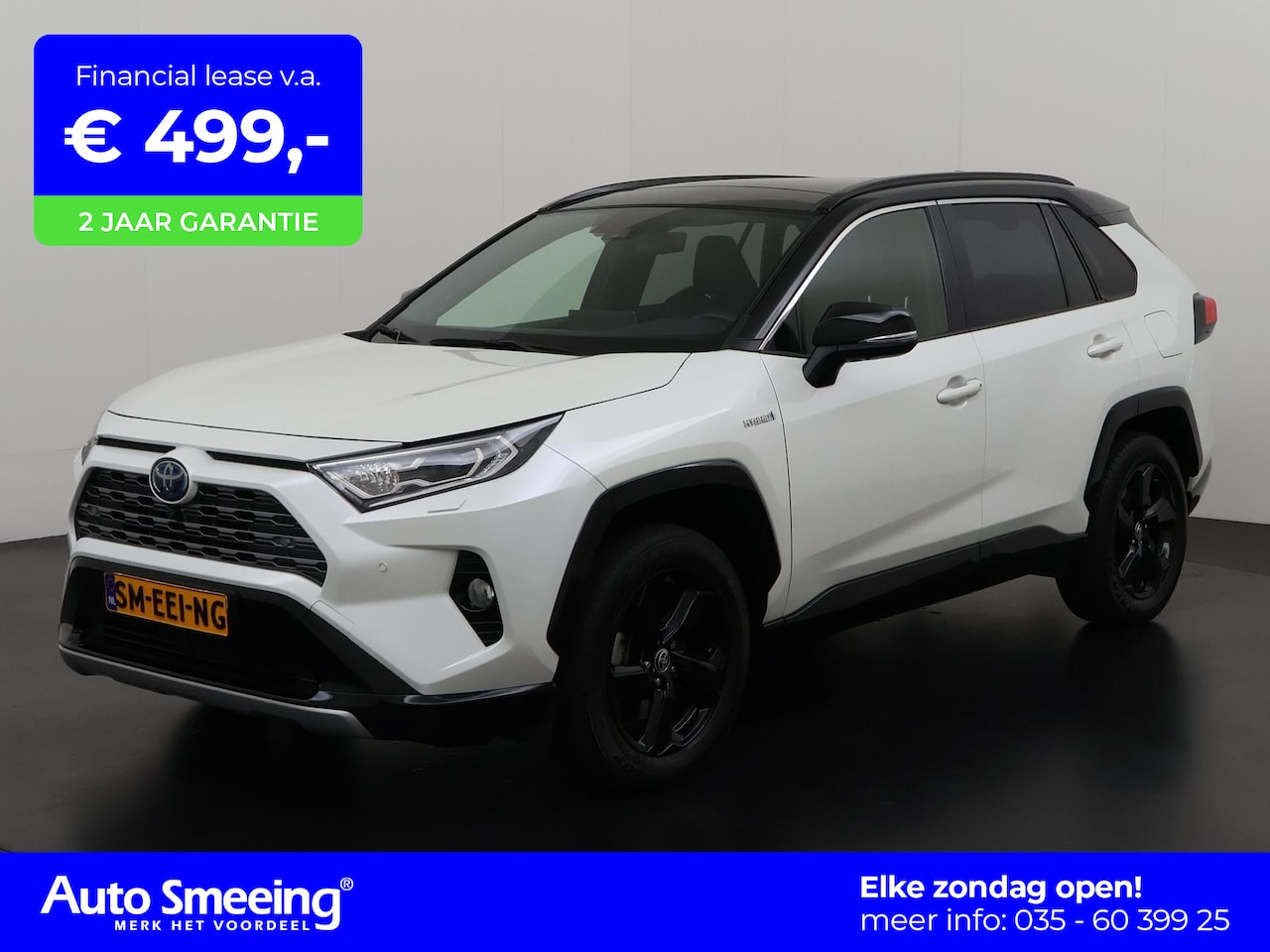 Toyota RAV4 - 2.5 Hybrid AWD Bi-Tone | Panoramadak | Trekhaak | 360 Camera | Zondag Open! - AutoWereld.nl