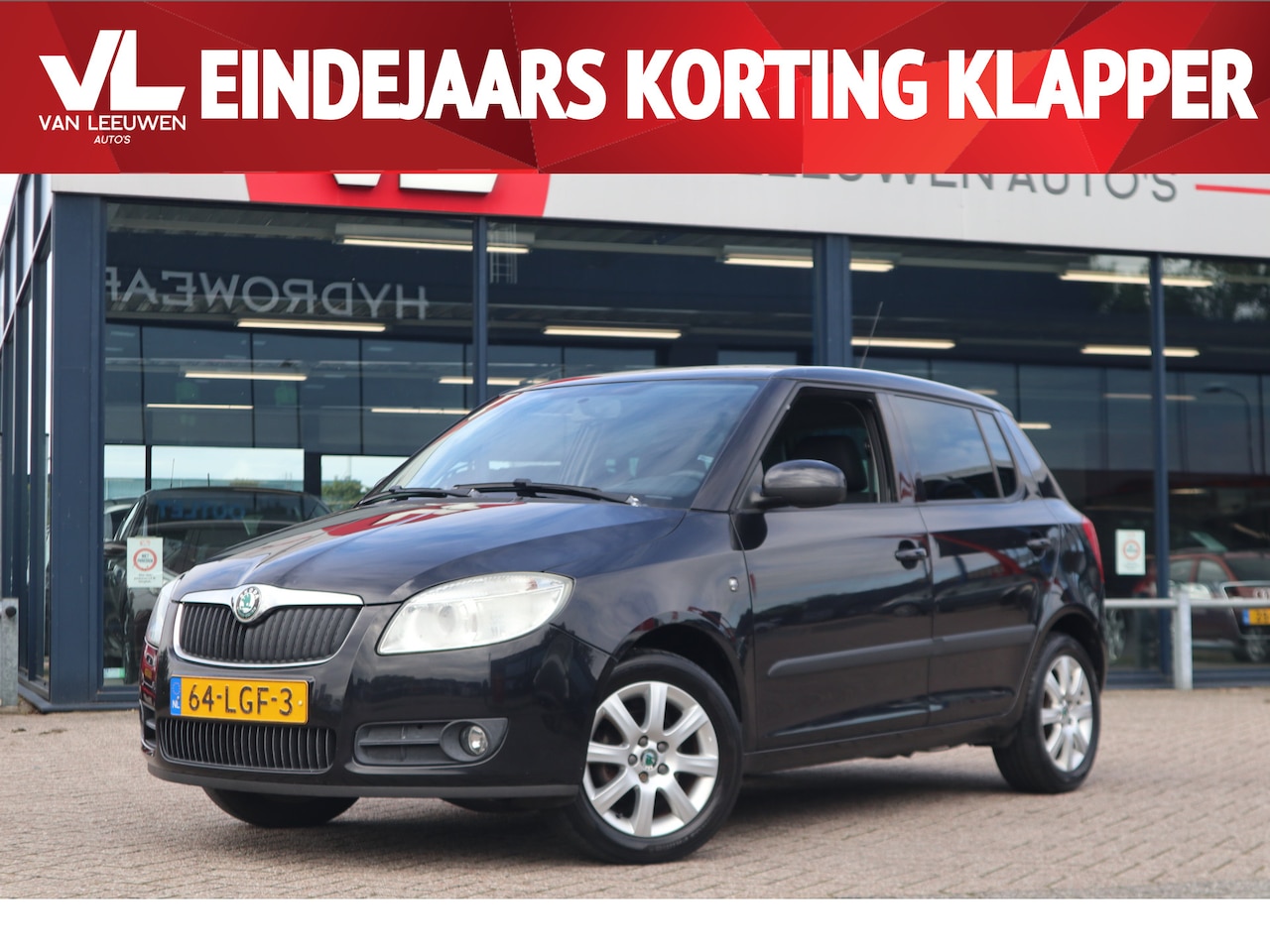 Skoda Fabia - 1.4-16V Sprint | Automatische Airco | 5 Drs | APK 09-04-2025 | - AutoWereld.nl