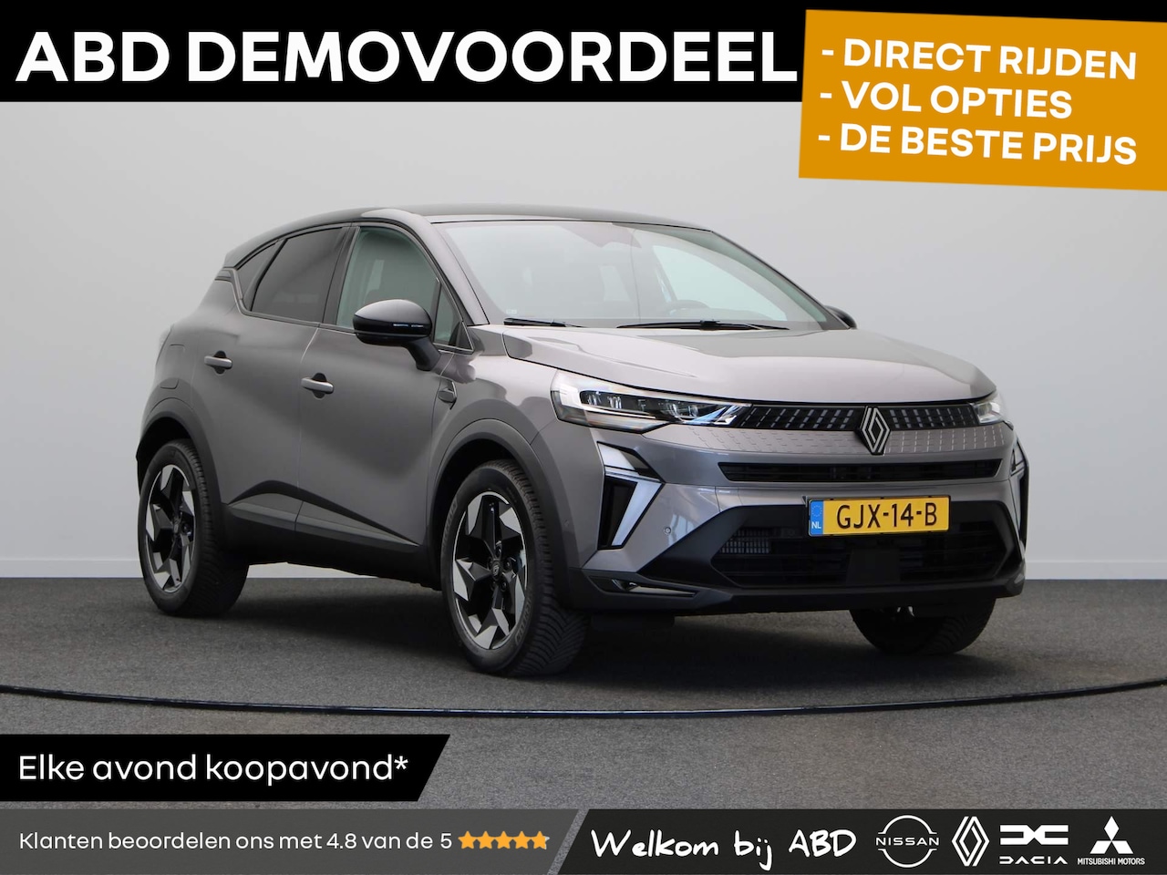 Renault Captur - Mild Hybrid 160pk techno Automaat | Adaptieve cruise control | Stoelverwarming + stuurverw - AutoWereld.nl