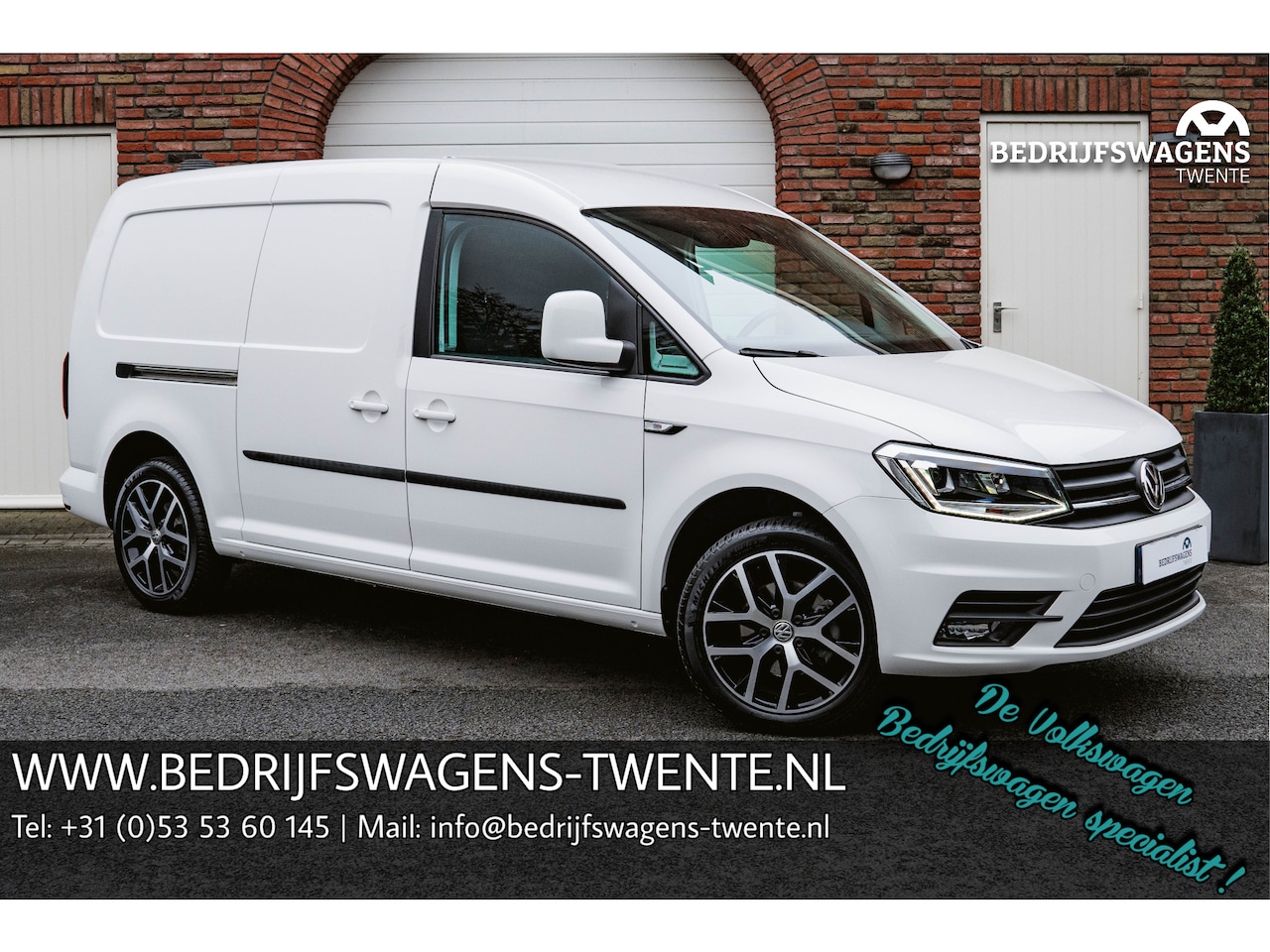 Volkswagen Caddy Maxi - 2.0 TDI 102PK L2H1 ACC | Trekhaak | Verwarmbare voorruit | NAVI | - AutoWereld.nl