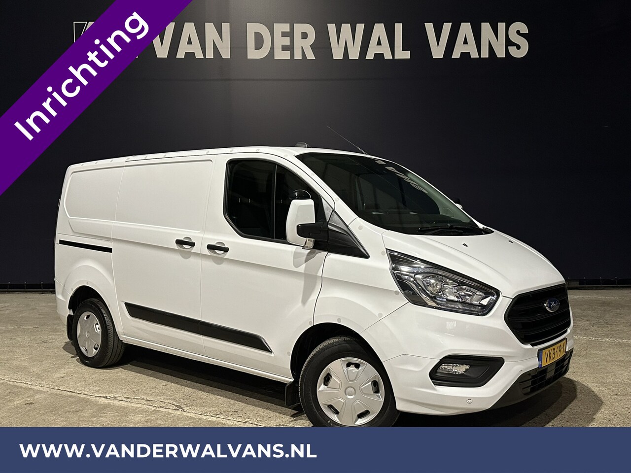 Ford Transit Custom - 2.0 TDCI L1H1 inrichting Euro6 Airco | Omvormer | Camera | 2500kg Trekhaak cruisecontrol, - AutoWereld.nl