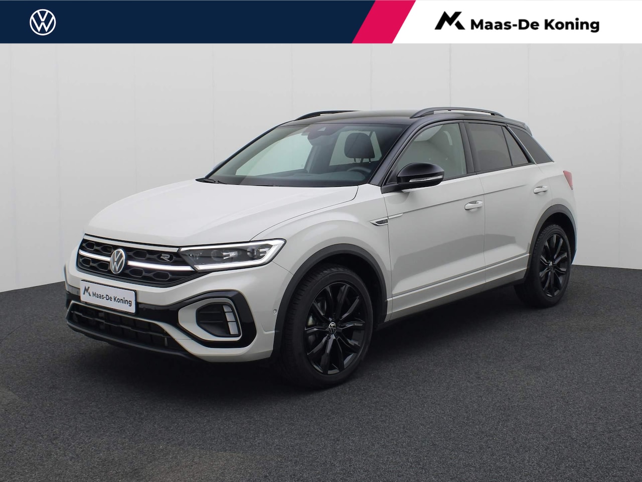 Volkswagen T-Roc - 1.5TSI/150PK R-Line Blackstyle DSG · Navigatie · Massagefunctie · Parkeersensoren + camera - AutoWereld.nl