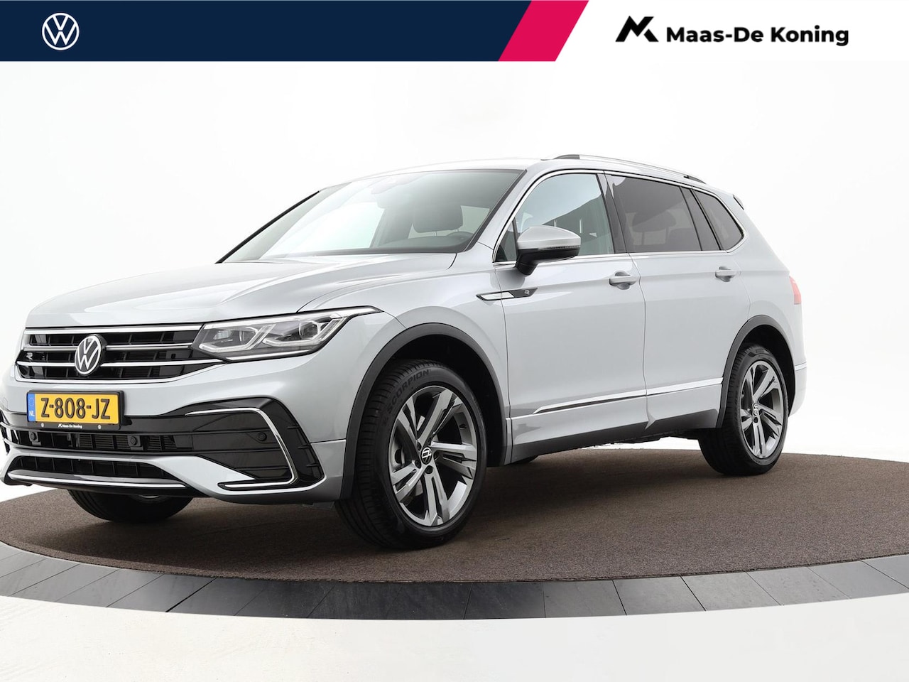 Volkswagen Tiguan Allspace - 1.5 Tsi /150pk DGS R-Line Business 7p. · Keyless · Camera · App-Connect · 7 Pers. · IQ.Lig - AutoWereld.nl