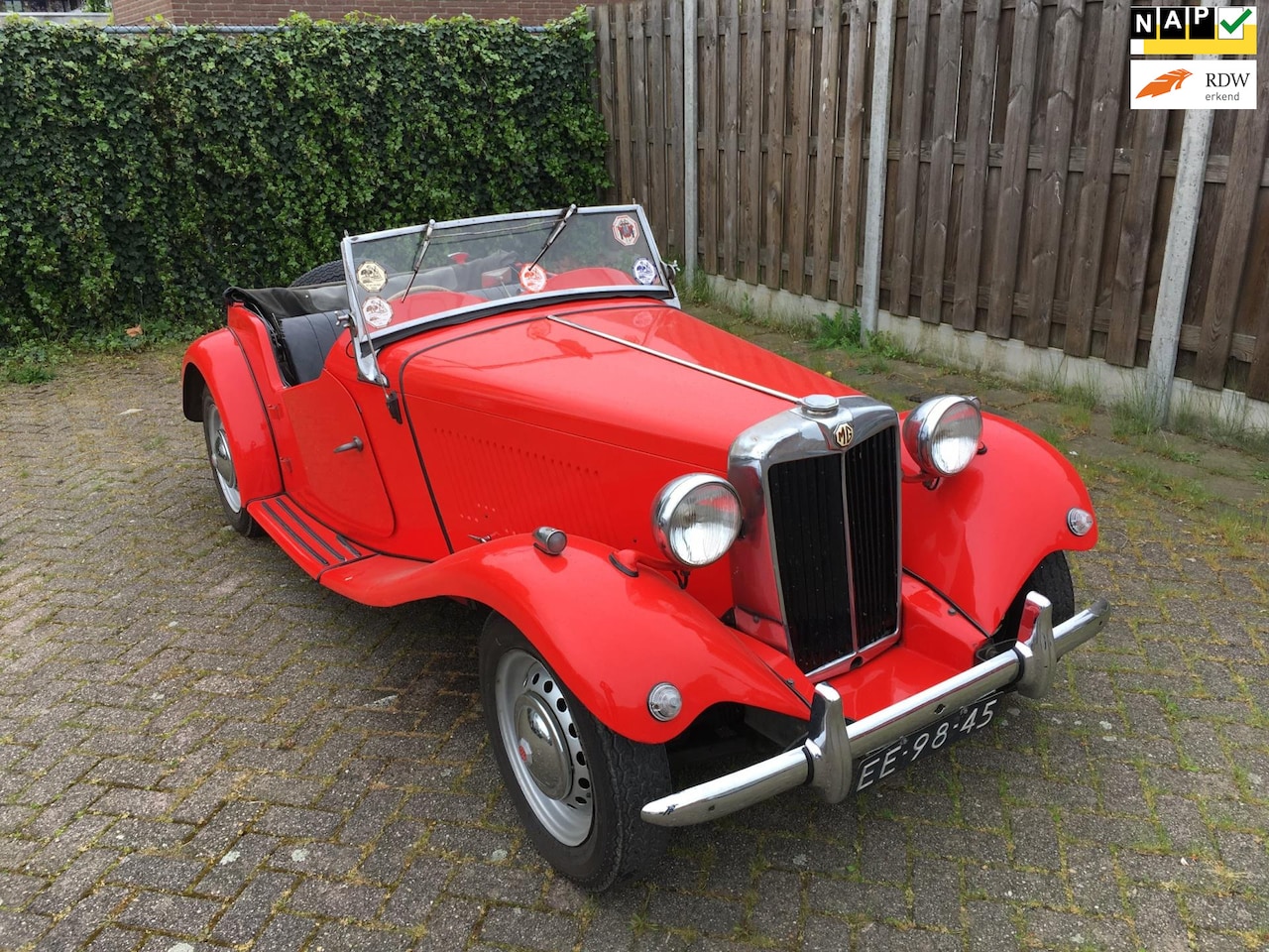 MG TD - 1250 CABRIOLET, BODY OFF GERESTAUREERD IN ZÉÉR GOEDE EN SUPER GOED RIJDENDE STAAT ! - AutoWereld.nl