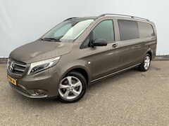 Mercedes-Benz Vito - 116 CDI Extra Lang Dub Cab Airco Cruise Alu Velg Trekhaak 2500 kg camera Euro 6 5 zits