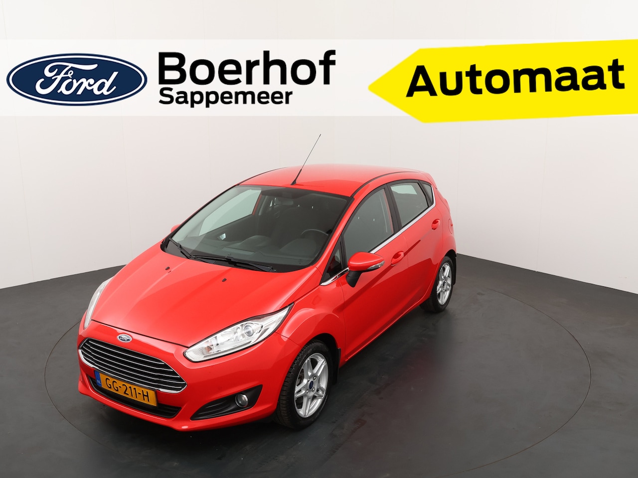 Ford Fiesta - 1.0 EcoBoost Titanium Automaat Orig NL. | Trekhaak | Navi | Parkeersensoren | - AutoWereld.nl