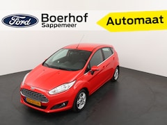 Ford Fiesta - 1.0 EcoBoost Titanium Automaat Orig NL. | Trekhaak | Navi | Parkeersensoren |