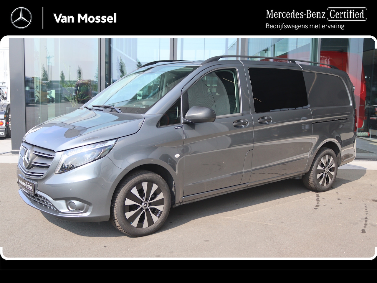 Mercedes-Benz Vito - 116 CDI Aut. Dub Cab.|AIRCO/CAMERA/LED/2xSCHUIFD.|Certified - AutoWereld.nl