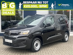 Citroën Berlingo - Van 1.5 BlueHDi 3-zits 100pk L1 | Airconditioning | Navigatie | Cruise control | Parkeer c