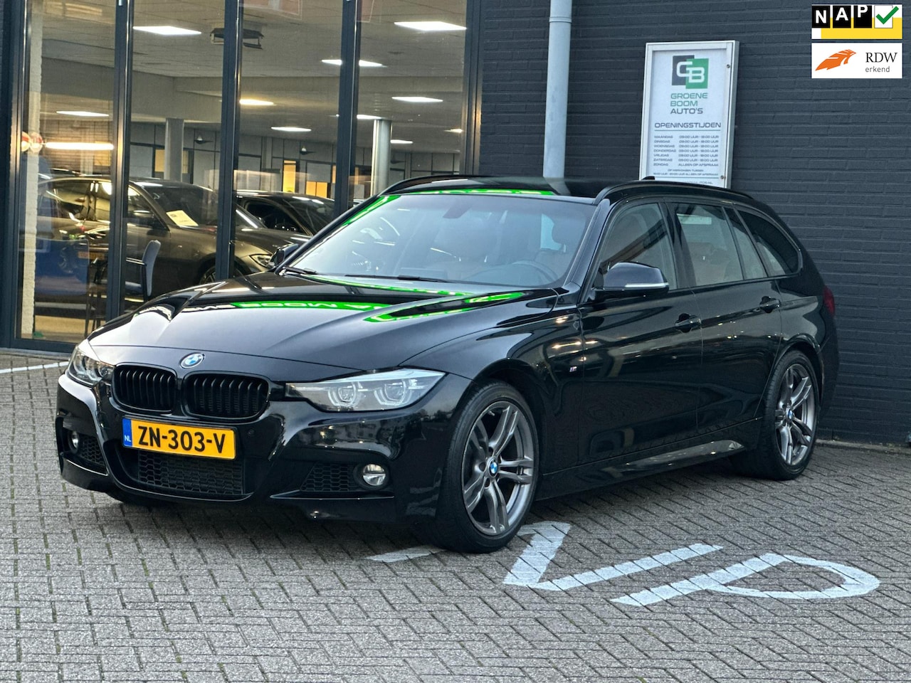 BMW 3-serie Touring - 318i M Sport Corporate Lease/2de EIG/NAVI/LEDER/NL-AUTO/NAP - AutoWereld.nl