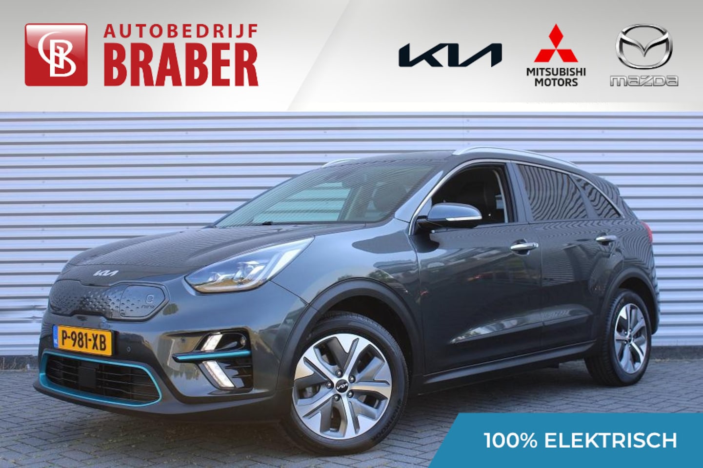 Kia e-Niro - DynamicPlusLine 64kWh | 3 Fase | Airco | BTW auto | Navi | Cruise | PDC | - AutoWereld.nl