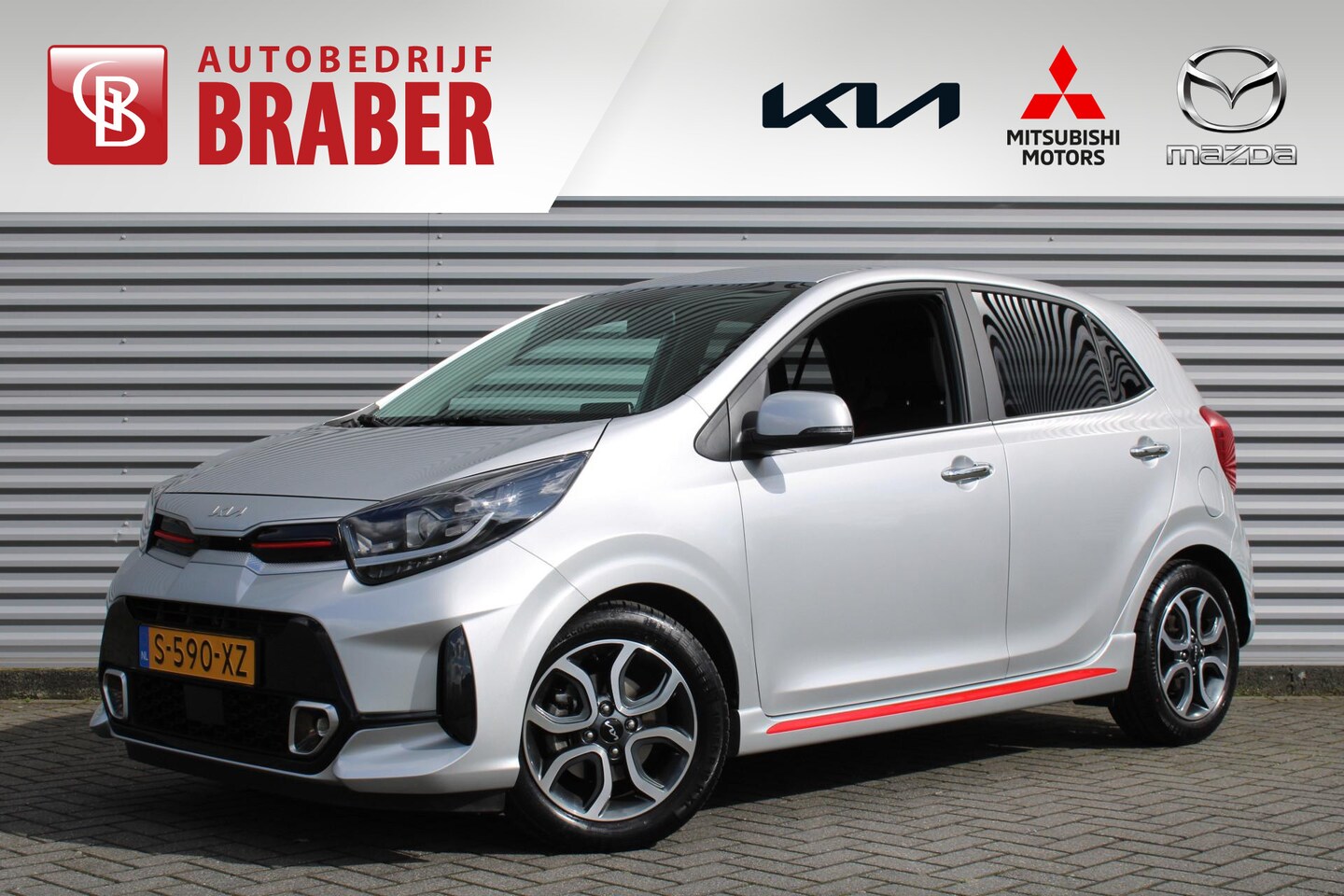 Kia Picanto - 1.0 DPi GT-Line | Airco | Navi | Cruise | Camera | 15" LM | Leer | - AutoWereld.nl