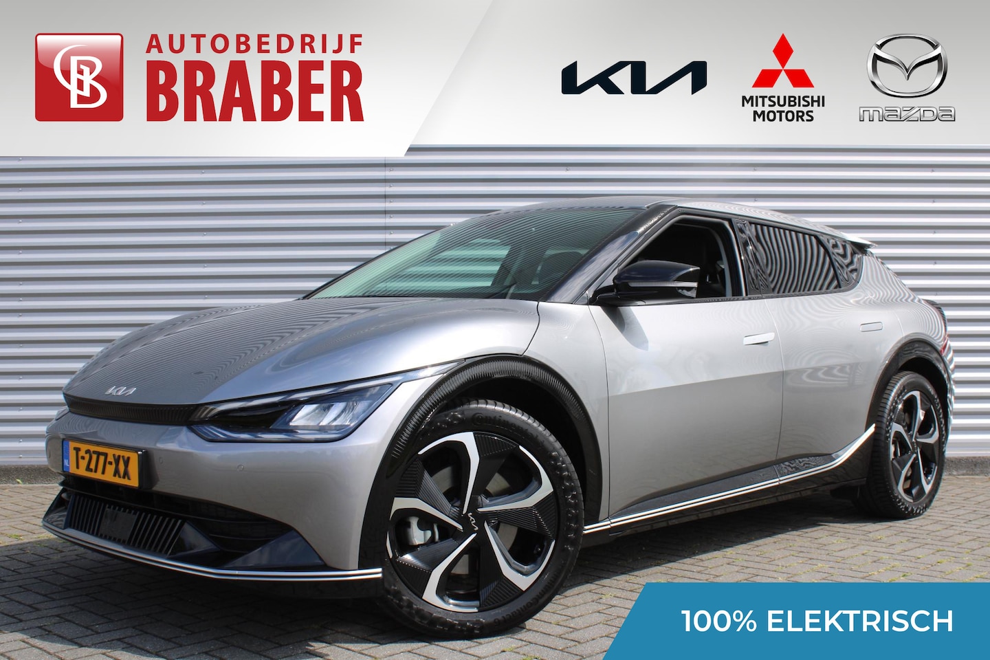 Kia EV6 - Plus 77.4 kWh 20" | Navi | Leer | Camera | Cruise | 20" LM | 229PK | - AutoWereld.nl