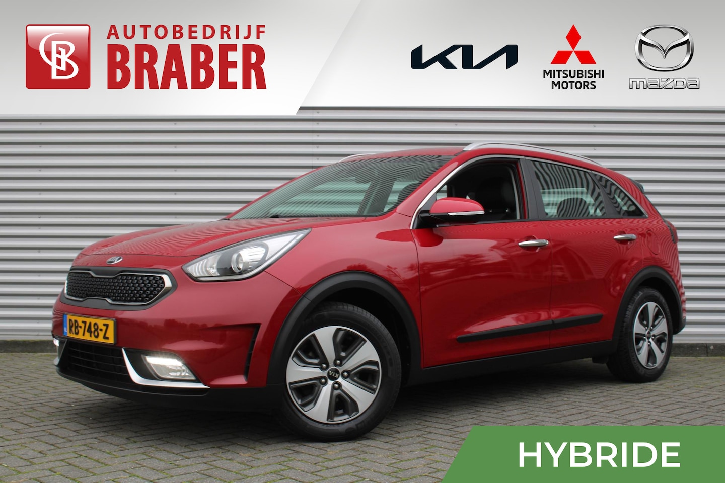 Kia Niro - 1.6 GDi Hybrid DynamicLine | Airco | Cruise | Trekhaak | Navi | PDC | Camera | - AutoWereld.nl