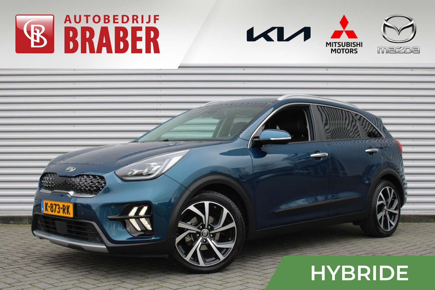 Kia Niro - 1.6 GDi Hybrid DynamicPlusLine | Airco | Navi | Cruise | Camera | 18" LM | Trekhaak | - AutoWereld.nl