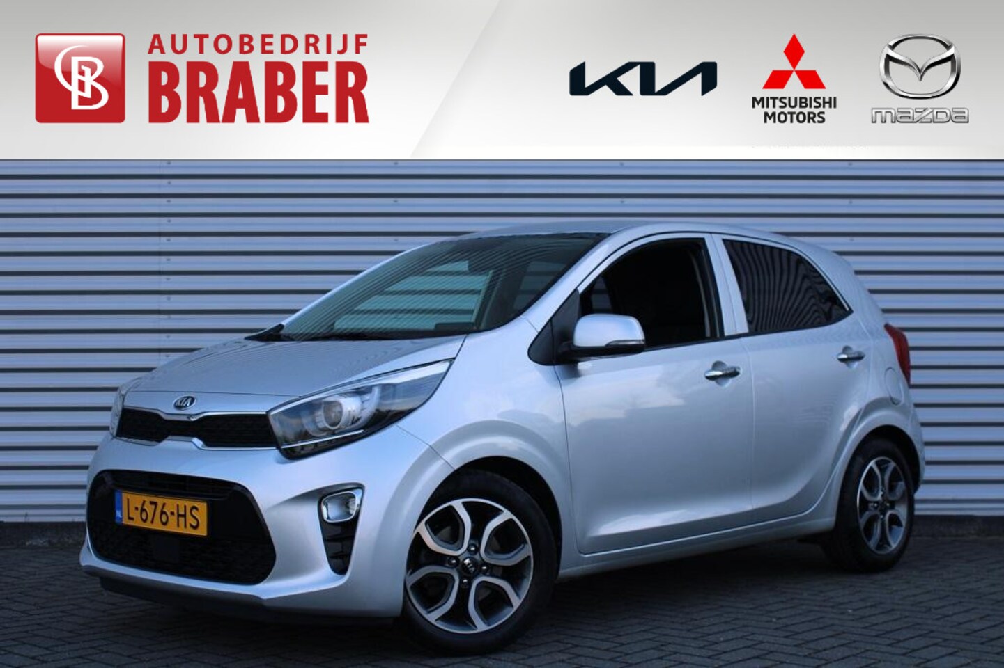 Kia Picanto - 1.0 DPi DynamicPlusLine | Navi | Airco | Cruise | Camera | 15" LM | - AutoWereld.nl