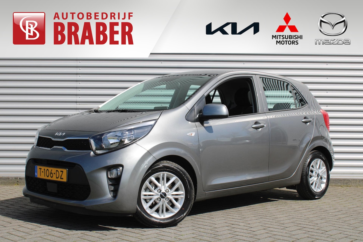 Kia Picanto - 1.0 DPi DynamicLine | Camera | Airco | Navi apple car play | Android auto | 14" LM | - AutoWereld.nl