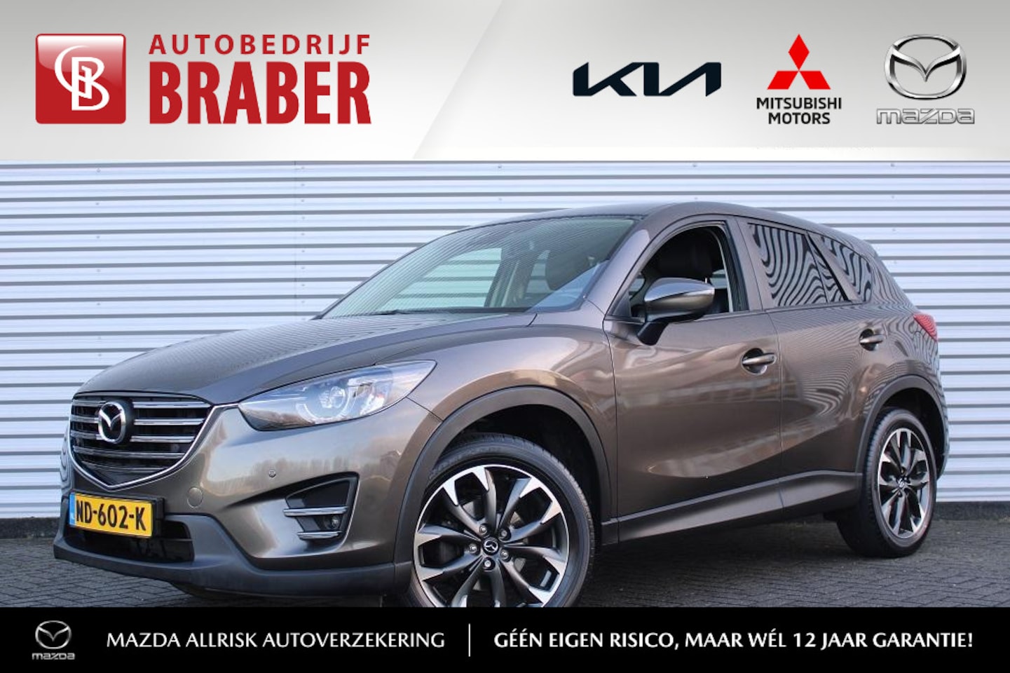 Mazda CX-5 - 2.0 SkyActiv-G 165PK 6MT GT-M Line 2WD | 19" LM | Airco | Cruise | Keyless | Leer | Navi | - AutoWereld.nl