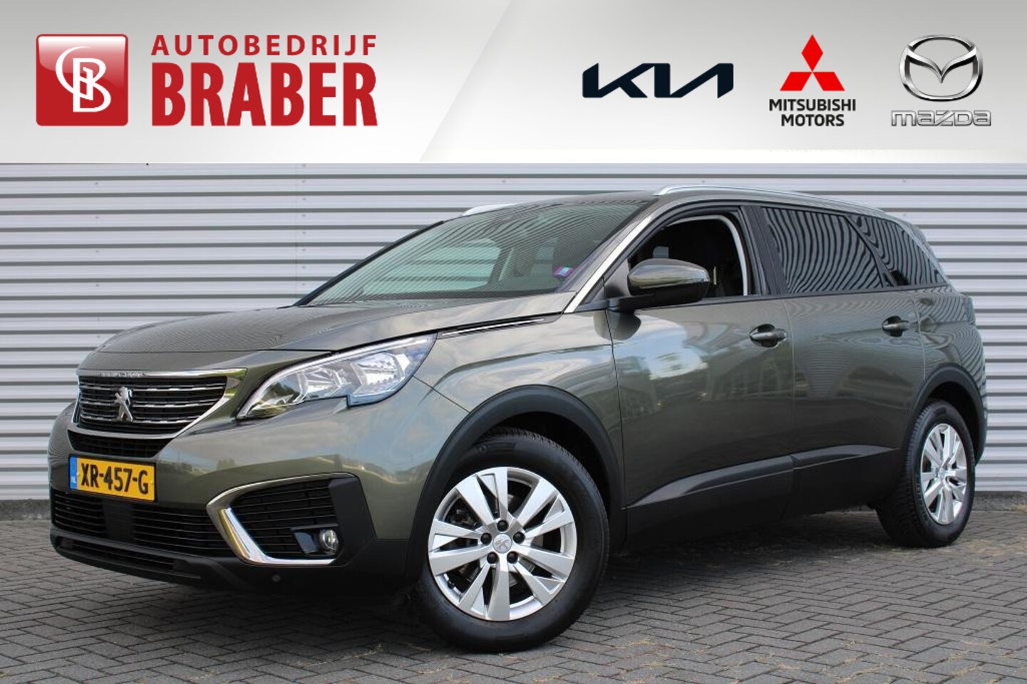 Peugeot 5008 - 1.2 PureTech Blue Lease Executive | Navi | Airco | 7 zits | Cruise | Camera | 17" LM | - AutoWereld.nl