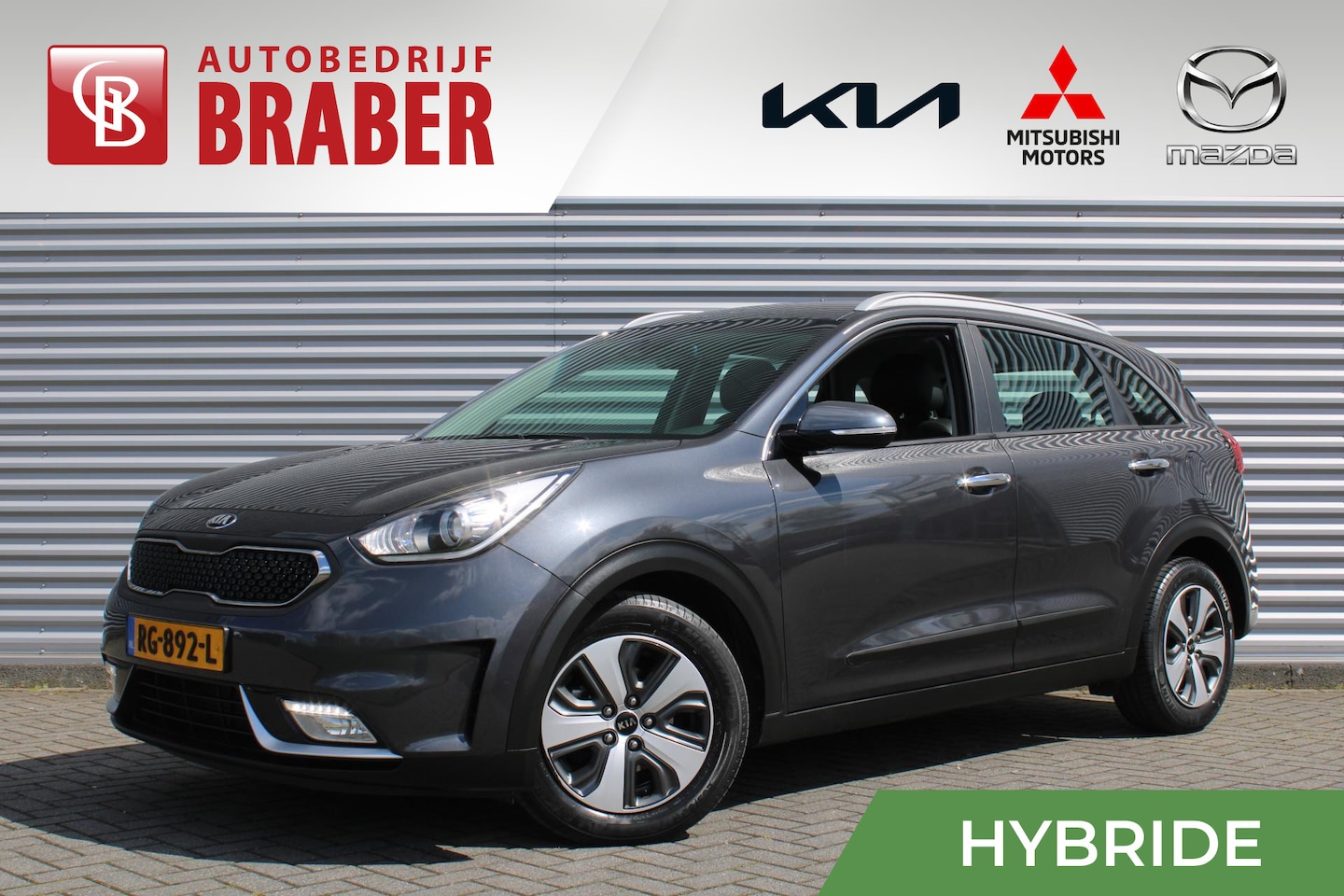 Kia Niro - 1.6 GDi Hybrid DynamicLine | Airco | Camera | Navi | Automaat | - AutoWereld.nl