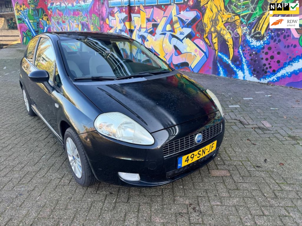 Fiat Grande Punto - Let op 86dkm nap rijd perfect wat gebruikers sporen blanke lak unieke km stand - AutoWereld.nl