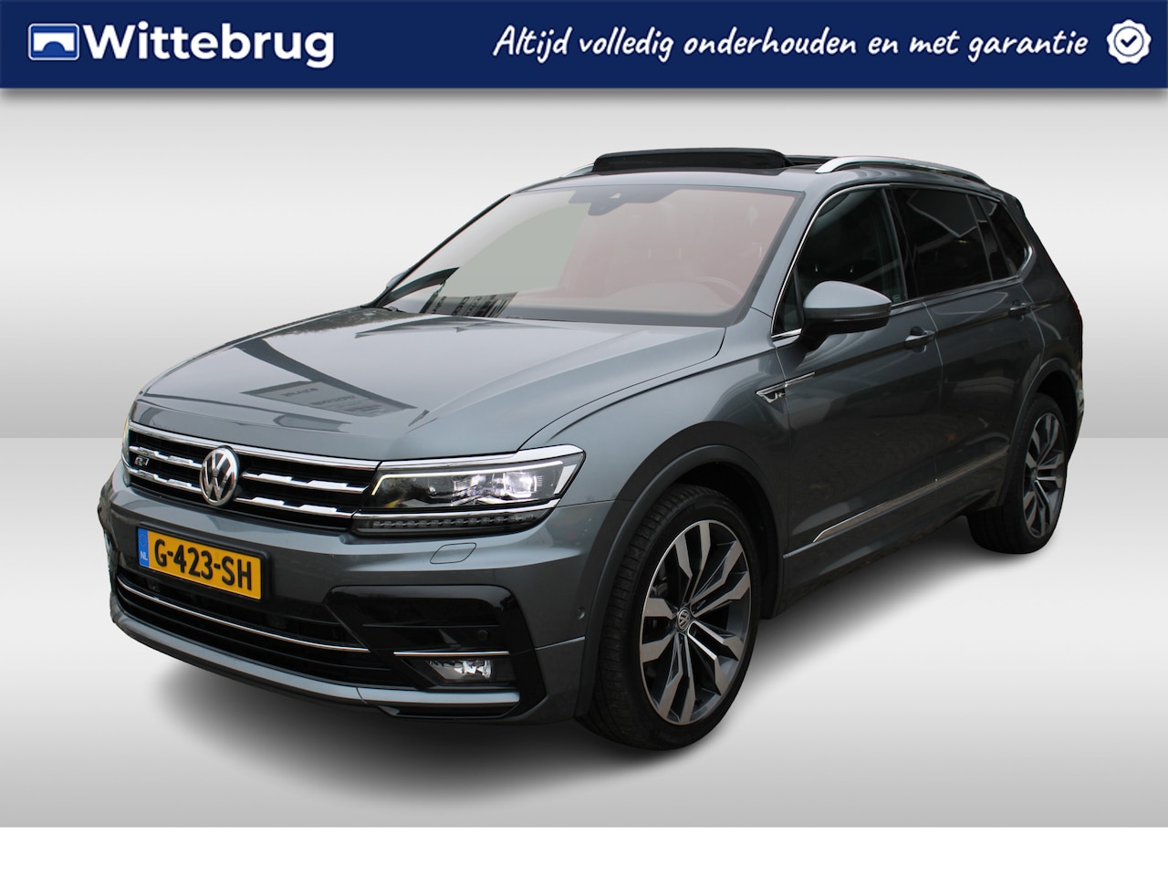 Volkswagen Tiguan Allspace - 2.0 TSI 4Motion 190pk DSG Highline Business R 7p. / Panoramadak / Elek. Zwenkbare Trekhaak - AutoWereld.nl