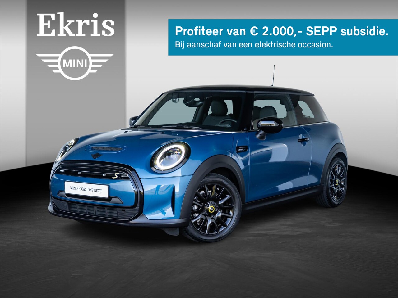 MINI Mini-Electric - 3-deurs Camden + 16" LM Victory Spoke zwart - AutoWereld.nl