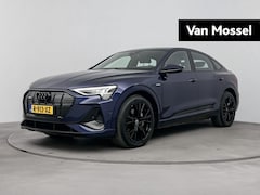 Audi e-tron Sportback - 55 quattro S edition 95 kWh | Luchtvering | Optiek zwart | Achteruitrijcamera | Stoelverwa