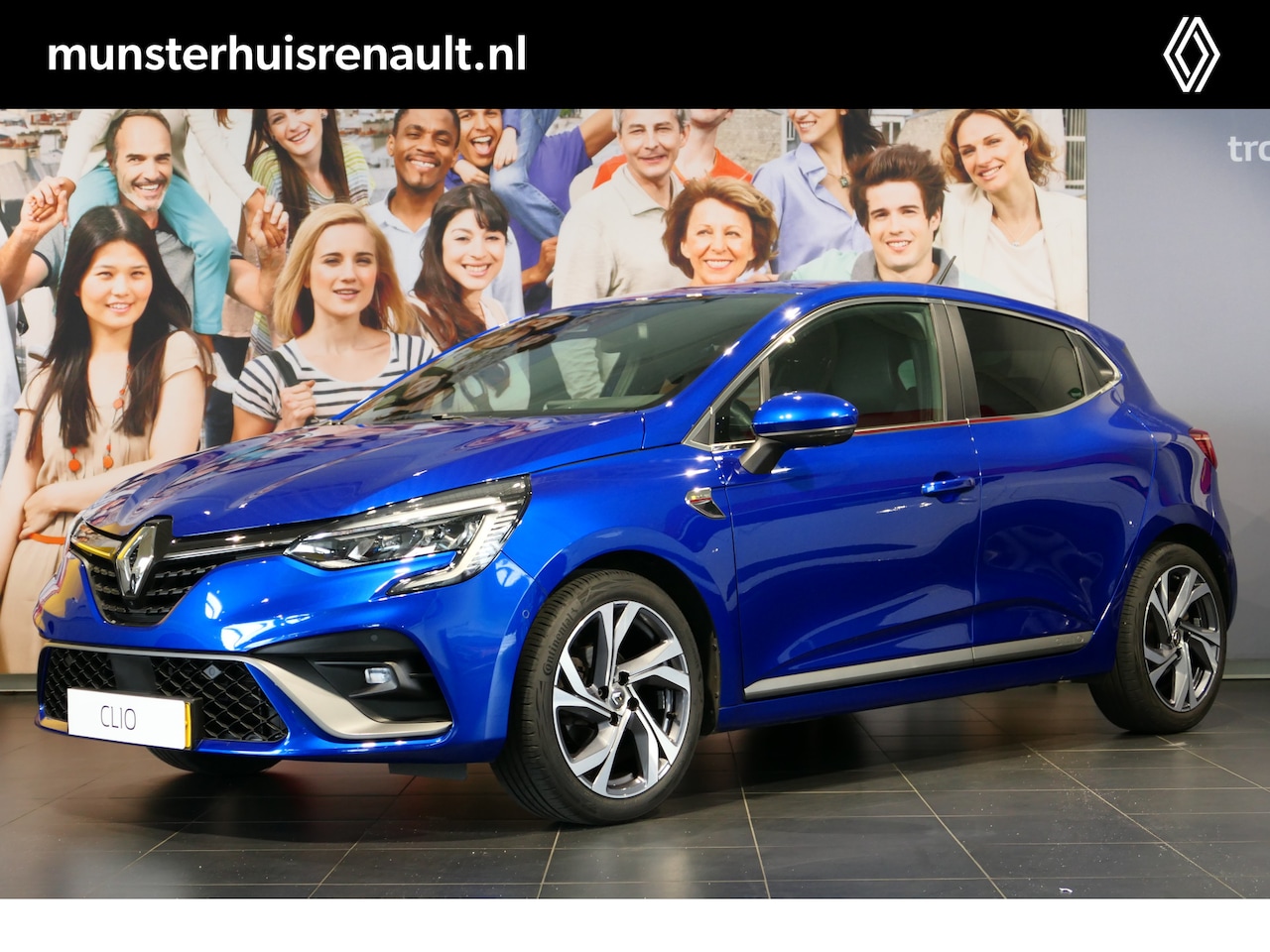 Renault Clio - 1.0 TCe R.S. Line - Parkeerassistent, dode hoek, 360 camera, cruise - AutoWereld.nl