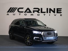 Audi Q7 - 3.0 TDI e-tron quattro HYBRIDE Premium PANORAMA MATRIX SFEERVERL. KEYLESS ACC BOSE GARANTI