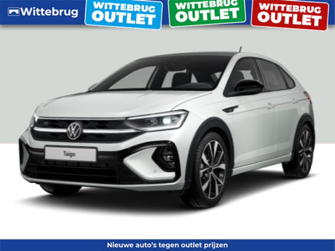 Volkswagen Taigo - 1.0 TSI R-Line OUTLET ACTIE WITTEBRUG VOORSCHOTEN - AutoWereld.nl